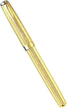 Перьевая ручка Parker Sonnet Chiselled F532, Golden GT (перо F)