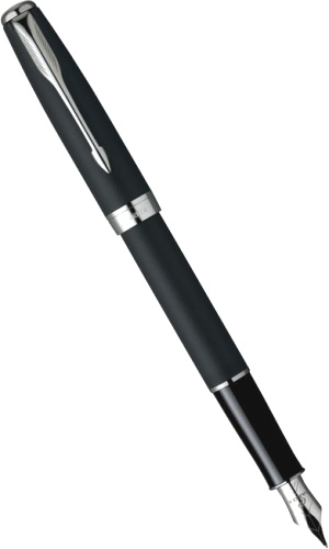 Перьевая ручка Parker Sonnet F129, Black CT