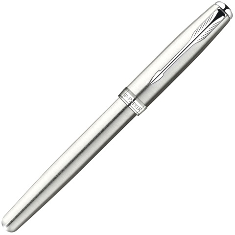 Перьевая ручка Parker Sonnet F526, St. Steel СT (Перо F)