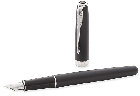 Перьевая ручка Parker Sonnet F529, MattBlack СT (Перо F)