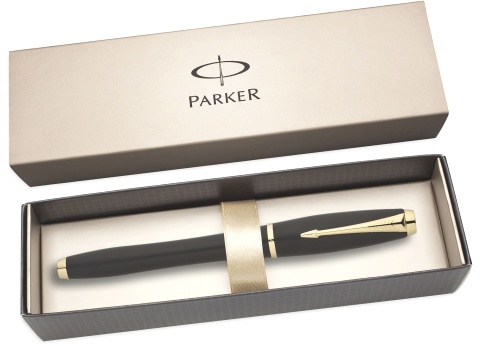 Перьевая ручка Parker (Паркер) Urban (Урбан) F200, Muted Black GT (Перо F)