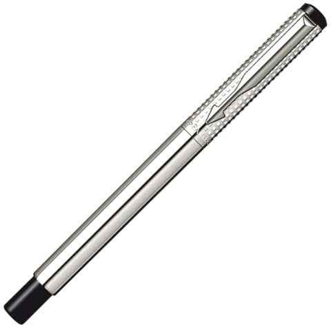 Перьевая ручка Parker Vector Premium F181, Shiny SS (Перо F)