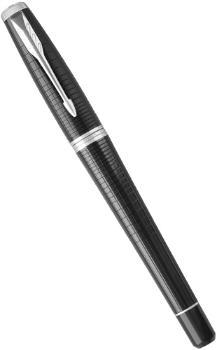   :   +  Parker Urban Premium F312  (M), Ebony Metal Chiselled CT