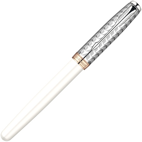 Ручка-5й пишущий узел Parker Sonnet F540 Feminine Collection, Metal and Pearl GT