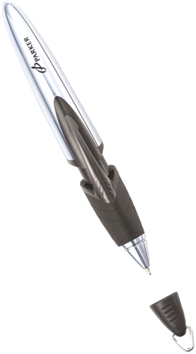 Ручка Parker Slinger Rubber, Metal Grey