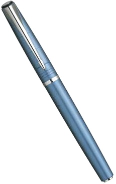 Ручка перьевая Parker Latitude F197, Slate Blue (Перо F)