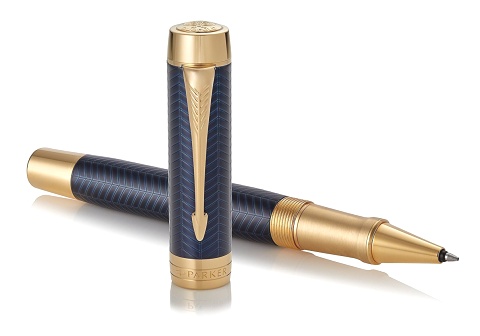   - Parker Duofold Prestige Centennial T307, Blue Chevron GT