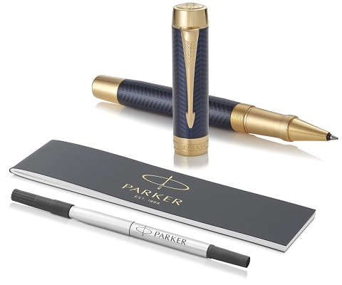   - Parker Duofold Prestige Centennial T307, Blue Chevron GT