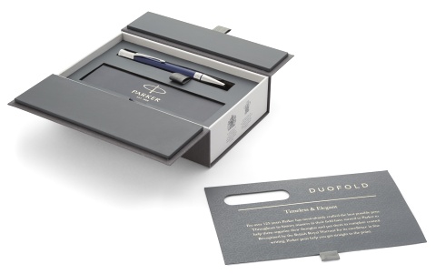     Parker Duofold Classic International K74, Blue and Black CT