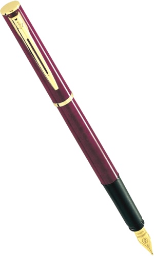 Перьевая ручка Waterman Apostrophe, Marbled Red GT