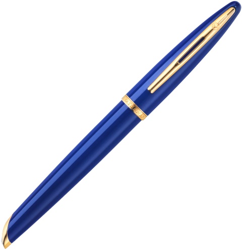 Перьевая ручка Waterman Carene, Lacquer Abyss Blue GT (Перо M)