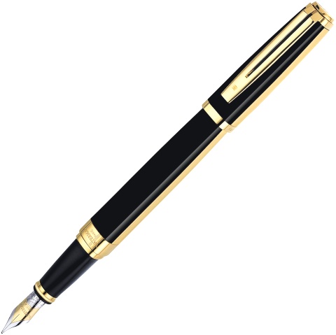 Перьевая ручка Waterman Exception Night & Day, Gold GT (Перо F)