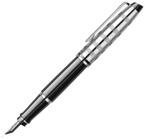 Перьевая ручка Waterman Expert 3 Deluxe, Black CT (перо F)