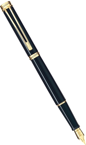 Перьевая ручка Waterman Harmonie, Black GT (Перо F)