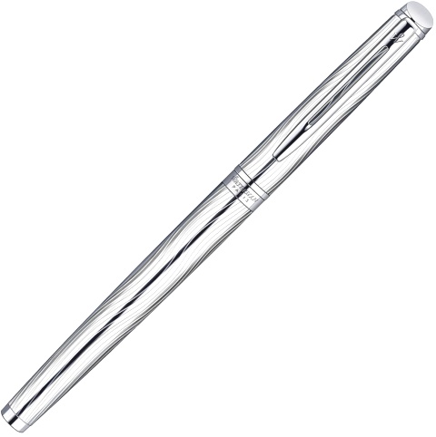 Перьевая ручка Waterman Hemisphere Deluxe, Metal CT (перо F)