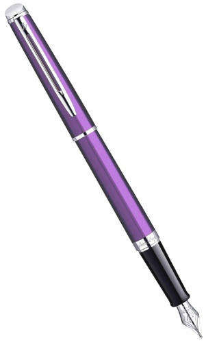 Перьевая ручка Waterman Hemisphere Essential, Purple CT (перо F)
