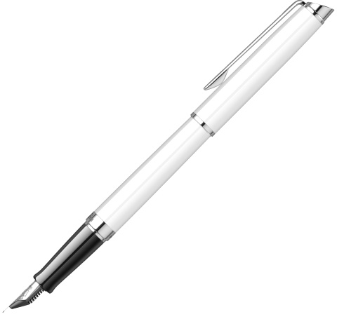 Перьевая ручка Waterman Hemisphere Essential, White CT (перо F)