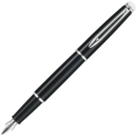 Перьевая ручка Waterman Hemisphere, Mars Black CT (Перо M)