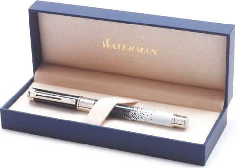     Waterman Perspective 2015 Ombres et Lumieres Special Edition, Black and White CT ( F)