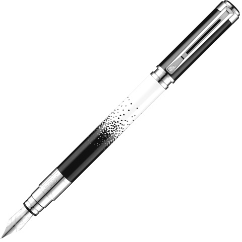     Waterman Perspective 2015 Ombres et Lumieres Special Edition, Black and White CT ( F)