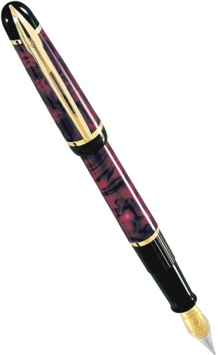 Перьевая ручка Waterman Phileas, Marbled Red GT