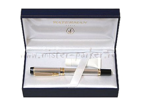 Перьевая ручка Waterman Man 100, Solid Gold