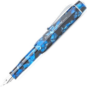 Ручка перьевая KAWECO ART Sport, Pebble Blue CT (Перо  EF - 0.5 мм)