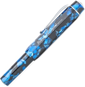 Ручка перьевая KAWECO ART Sport, Pebble Blue CT (Перо  EF - 0.5 мм)