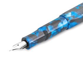 Ручка перьевая KAWECO ART Sport, Pebble Blue CT (Перо  EF - 0.5 мм)