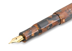 Ручка перьевая KAWECO ART Sport, Hickory Brown GT (Перо  EF - 0.5 мм)
