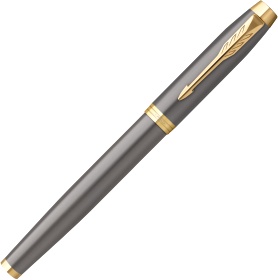 Перьевая ручка Parker IM Premium, Grey Core GT (Перо M)