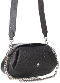  Сумка Narvin Ostrich Black