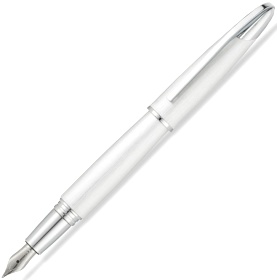 Перьевая ручка Colibri Equinox, Matt Silver / Polished Chrome