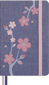  Блокнот Moleskine Limited Edition Sakura, Pocket 90x140 мм, синий, 2025