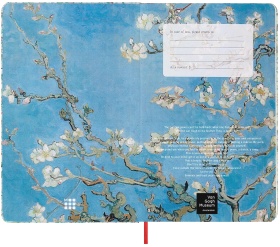  Блокнот Moleskine Limited Edition Vav Gogh Museum, Large 130х210 мм, 104 стр., нелинованный, твердая обложка, светло-зеленый