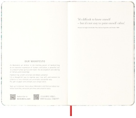  Блокнот Moleskine Limited Edition Vav Gogh Museum, Large 130х210 мм, 104 стр., нелинованный, твердая обложка, светло-зеленый
