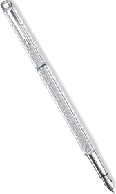   Caran d`Ache Ecridor Chevron, Silver ( F)
