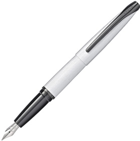    Cross ATX, Brushed Chrome Silver, Black PVD  ( )