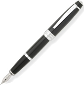 Перьевая ручка Cross Bailey, Black Lacquer CT (Перо M)