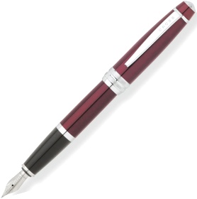 Перьевая ручка Cross Bailey, Red Lacquer CT (Перо M)