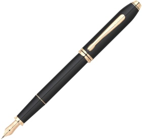 Перьевая ручка Cross Townsend, Black Lacquer (Перо F)