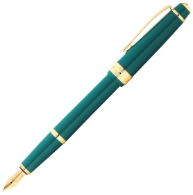   Cross Bailey Light Polished Green Resin and Gold Tone,  F