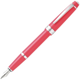  Ручка перьевая Cross Bailey, Light Coral Chrome (Перо EF)