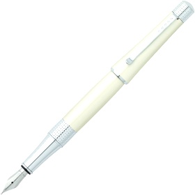   Cross Beverly, Pearlescent White Lacquer ( M)