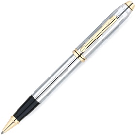 - Cross Townsend Medalist, Chrome / 23Ct Gold Plated