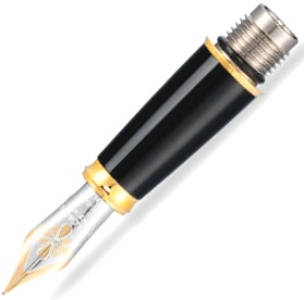     Diplomat Excellence A 14-ct bicolor nib, fittings GP (M)