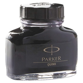 Флакон с черными чернилами для перьевых ручек Parker Quink, Z13