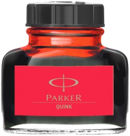 Флакон с красными чернилами для перьевых ручек Parker Quink, Z13