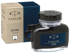 Флакон с сине-черными чернилами для перьевых ручек Parker Quink, Z13