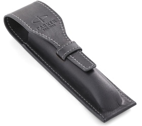  Кожаный чехол Parker для одной ручки, Black